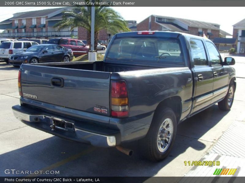 Stealth Gray Metallic / Dark Pewter 2006 GMC Sierra 1500 SL Crew Cab