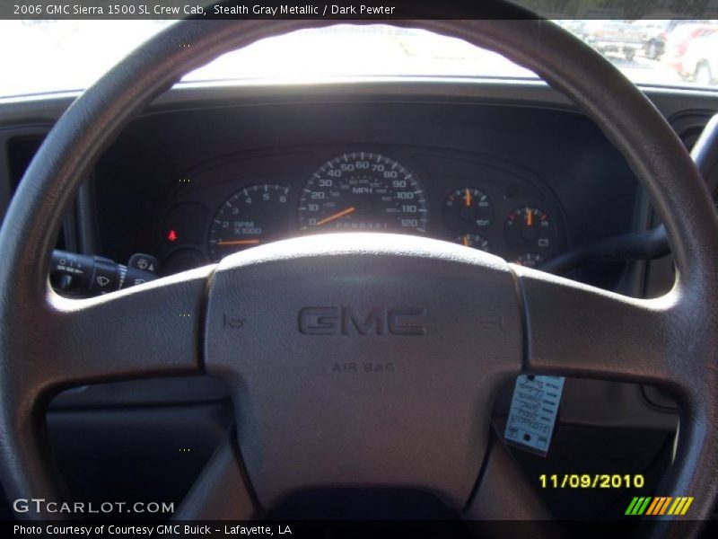 Stealth Gray Metallic / Dark Pewter 2006 GMC Sierra 1500 SL Crew Cab