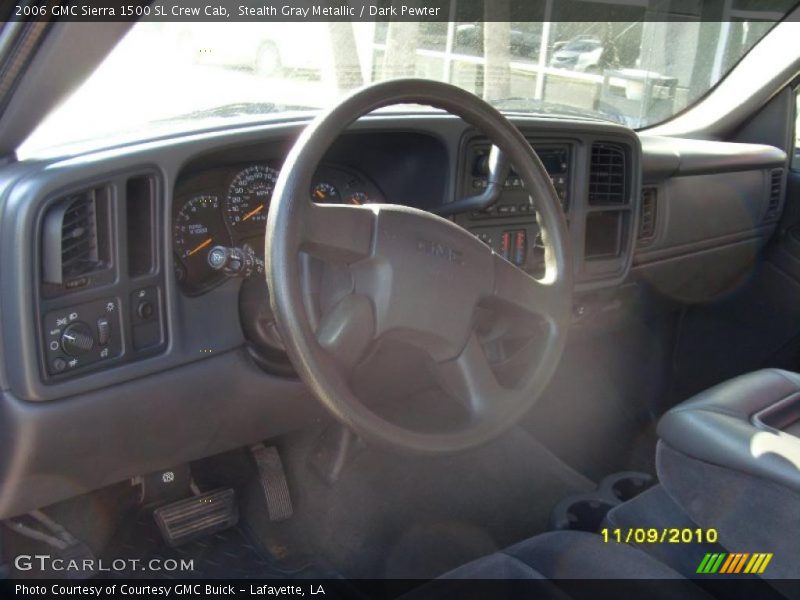 Stealth Gray Metallic / Dark Pewter 2006 GMC Sierra 1500 SL Crew Cab