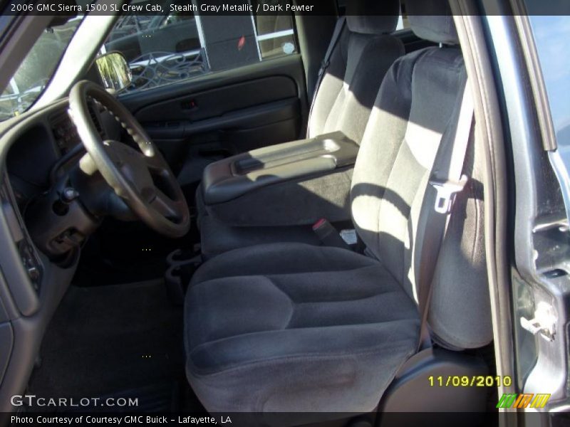 Stealth Gray Metallic / Dark Pewter 2006 GMC Sierra 1500 SL Crew Cab