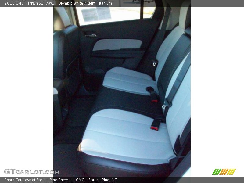 Olympic White / Light Titanium 2011 GMC Terrain SLT AWD