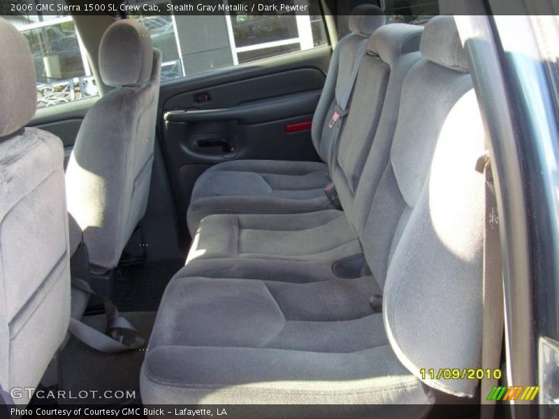 Stealth Gray Metallic / Dark Pewter 2006 GMC Sierra 1500 SL Crew Cab