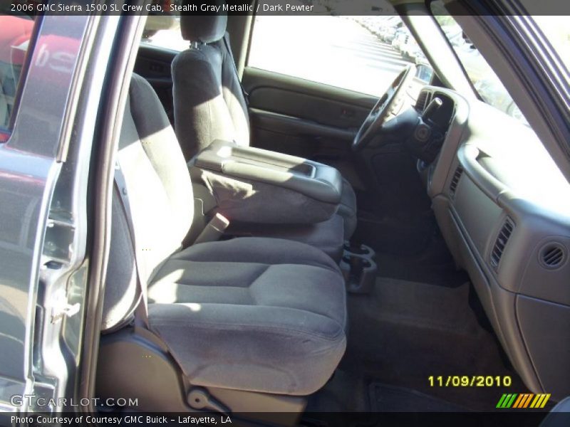 Stealth Gray Metallic / Dark Pewter 2006 GMC Sierra 1500 SL Crew Cab