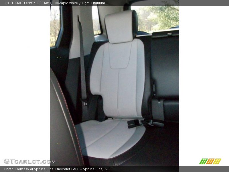 Olympic White / Light Titanium 2011 GMC Terrain SLT AWD