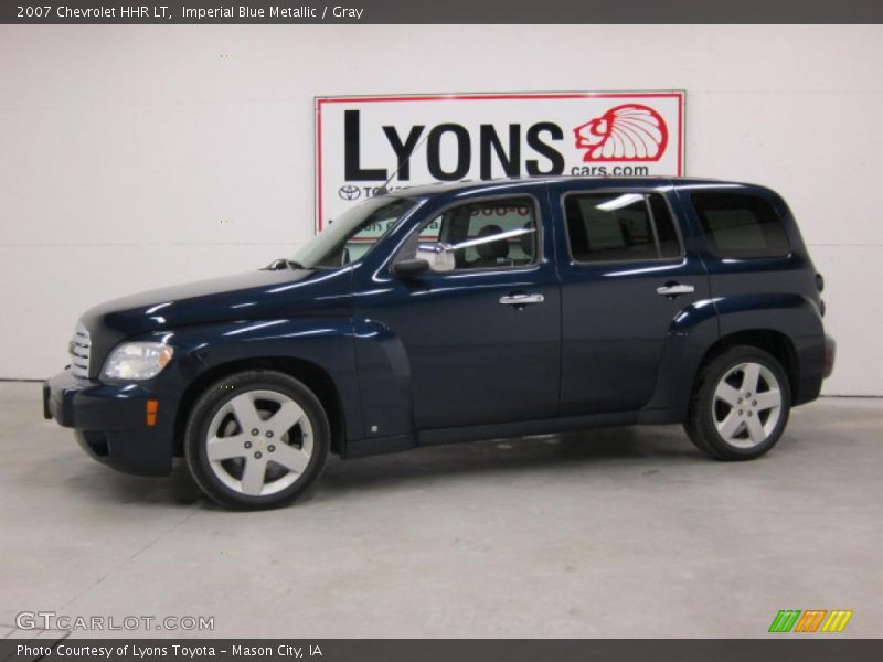 Imperial Blue Metallic / Gray 2007 Chevrolet HHR LT