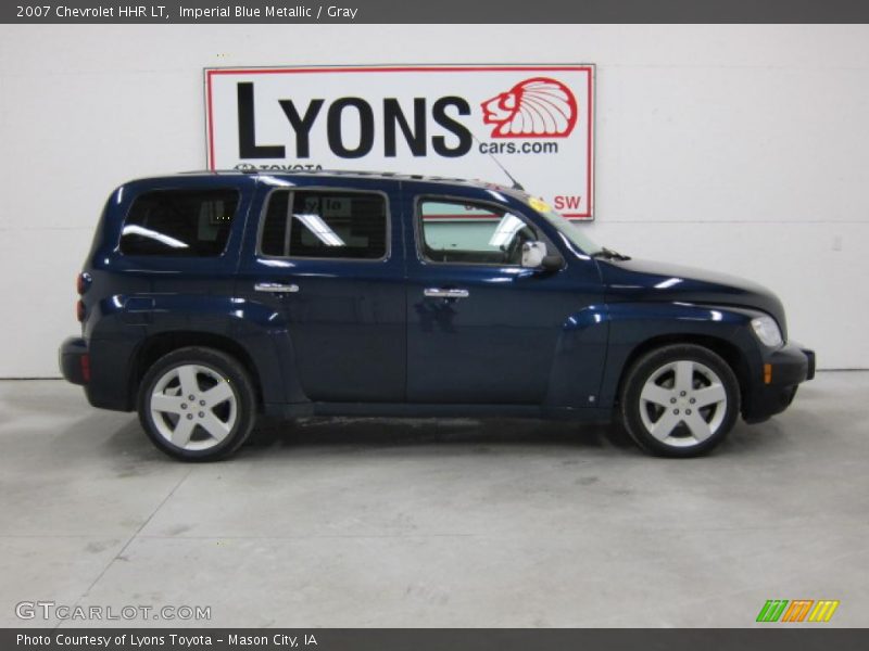 Imperial Blue Metallic / Gray 2007 Chevrolet HHR LT