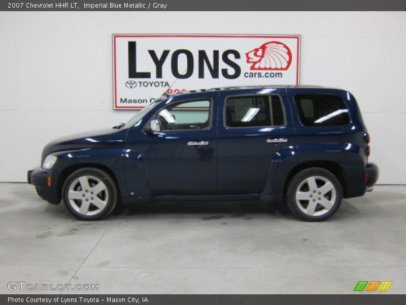 Imperial Blue Metallic / Gray 2007 Chevrolet HHR LT