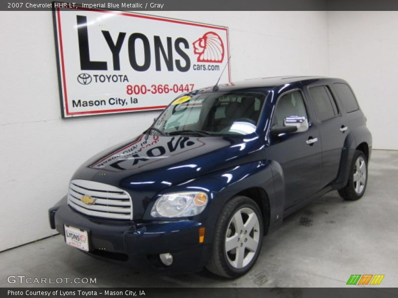 Imperial Blue Metallic / Gray 2007 Chevrolet HHR LT