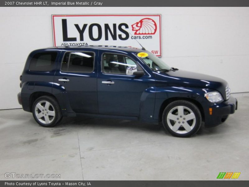 Imperial Blue Metallic / Gray 2007 Chevrolet HHR LT