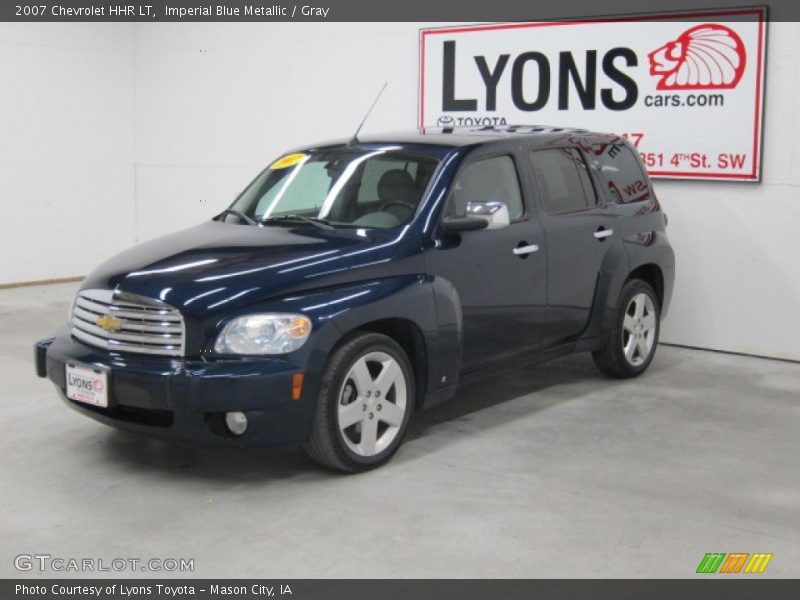 Imperial Blue Metallic / Gray 2007 Chevrolet HHR LT