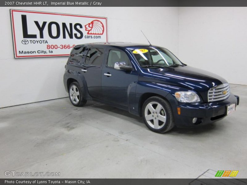 Imperial Blue Metallic / Gray 2007 Chevrolet HHR LT