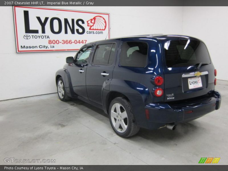 Imperial Blue Metallic / Gray 2007 Chevrolet HHR LT