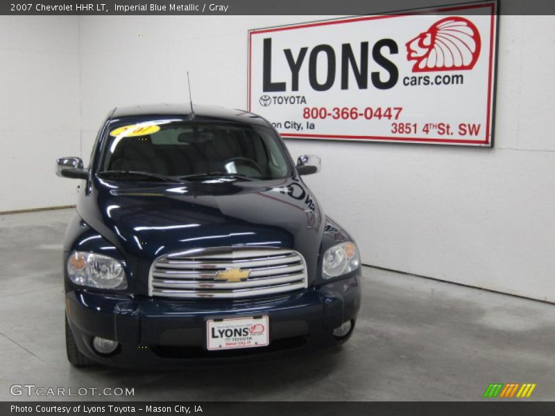 Imperial Blue Metallic / Gray 2007 Chevrolet HHR LT