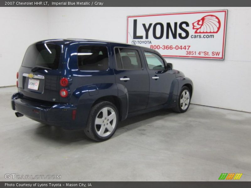 Imperial Blue Metallic / Gray 2007 Chevrolet HHR LT