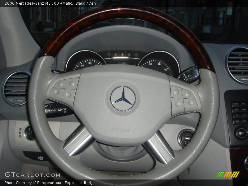 Black / Ash 2006 Mercedes-Benz ML 500 4Matic