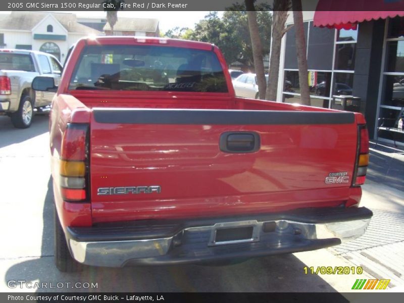 Fire Red / Dark Pewter 2005 GMC Sierra 1500 Regular Cab