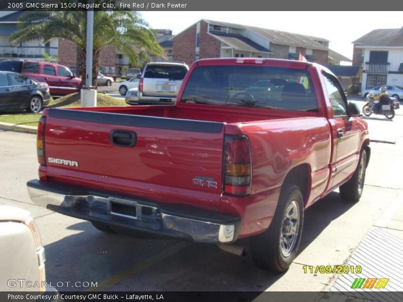 Fire Red / Dark Pewter 2005 GMC Sierra 1500 Regular Cab