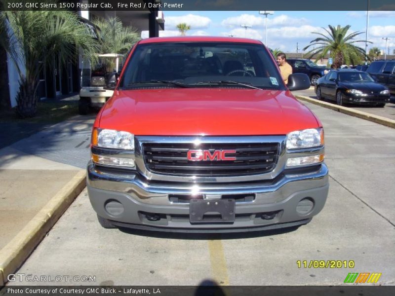 Fire Red / Dark Pewter 2005 GMC Sierra 1500 Regular Cab