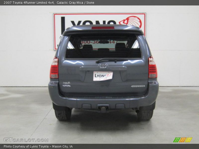 Galactic Gray Mica / Stone 2007 Toyota 4Runner Limited 4x4