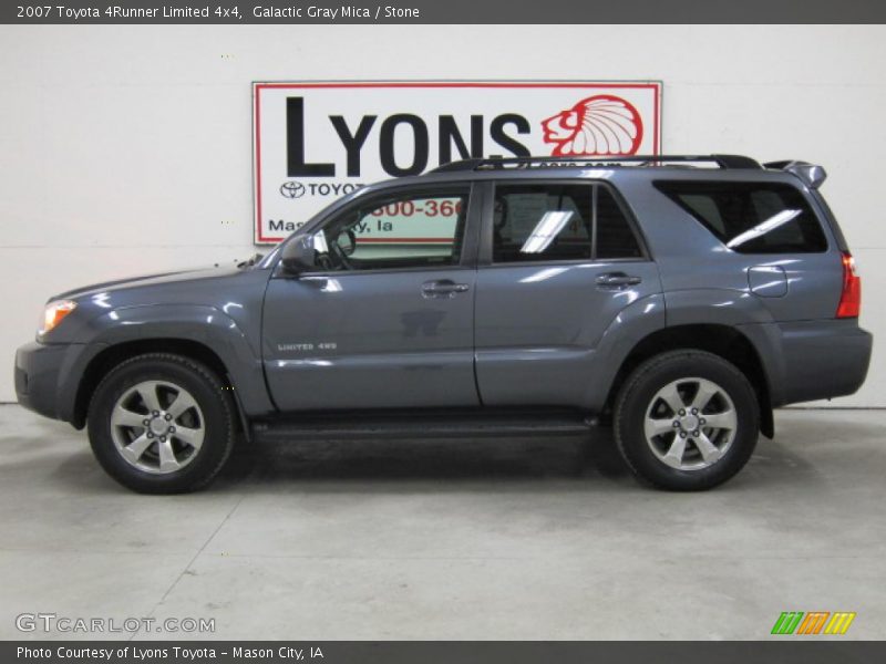 Galactic Gray Mica / Stone 2007 Toyota 4Runner Limited 4x4