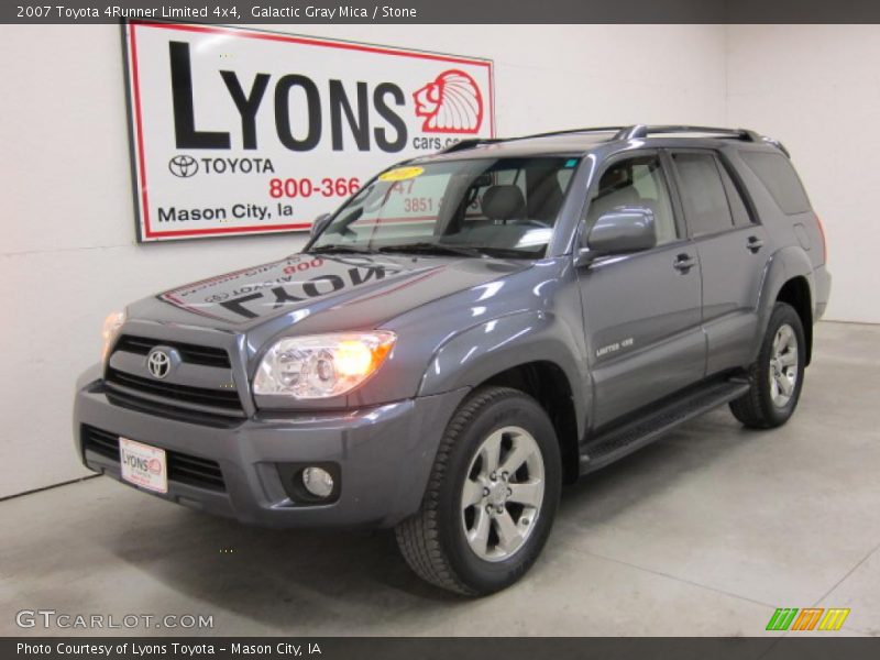 Galactic Gray Mica / Stone 2007 Toyota 4Runner Limited 4x4