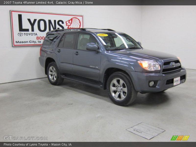 Galactic Gray Mica / Stone 2007 Toyota 4Runner Limited 4x4