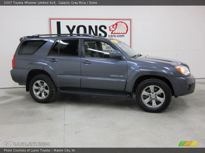 Galactic Gray Mica / Stone 2007 Toyota 4Runner Limited 4x4