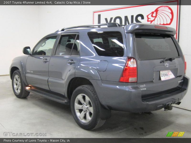 Galactic Gray Mica / Stone 2007 Toyota 4Runner Limited 4x4