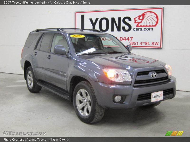 Galactic Gray Mica / Stone 2007 Toyota 4Runner Limited 4x4