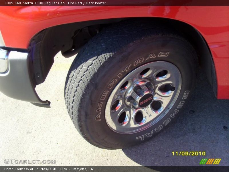 Fire Red / Dark Pewter 2005 GMC Sierra 1500 Regular Cab