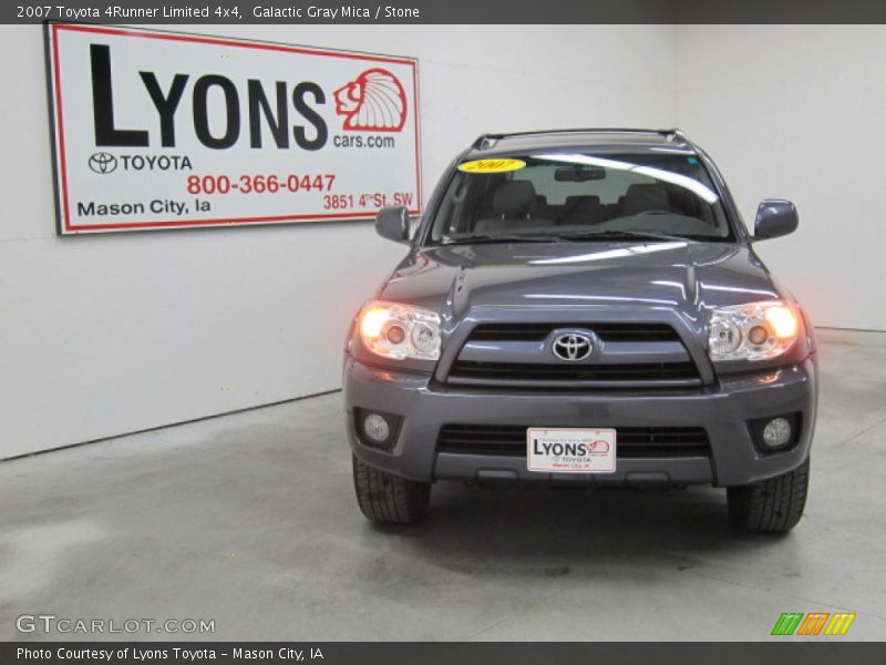 Galactic Gray Mica / Stone 2007 Toyota 4Runner Limited 4x4