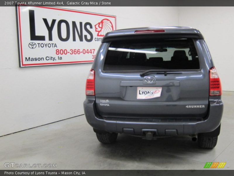 Galactic Gray Mica / Stone 2007 Toyota 4Runner Limited 4x4