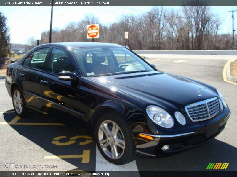 Black / Charcoal 2006 Mercedes-Benz E 350 4Matic Sedan