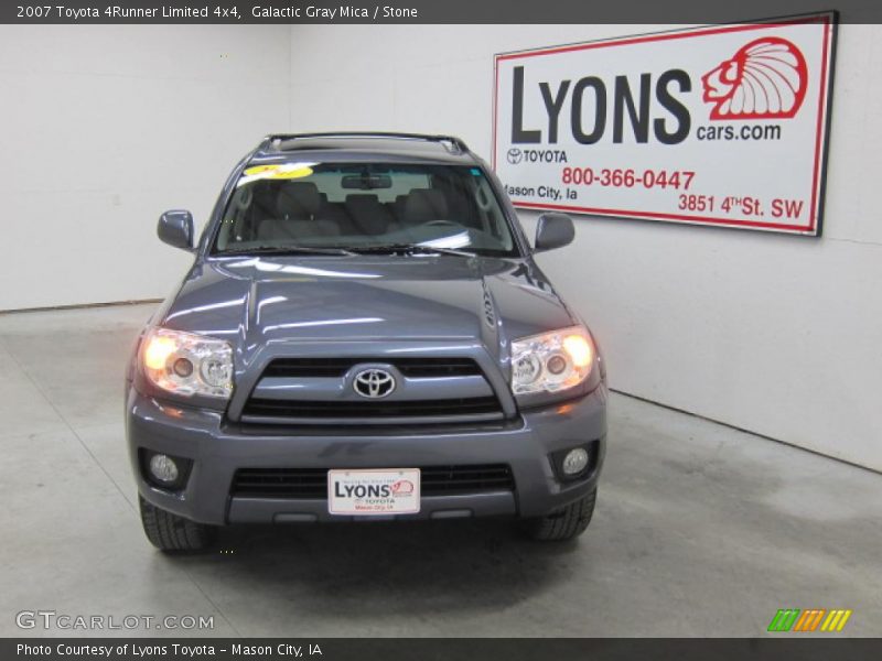 Galactic Gray Mica / Stone 2007 Toyota 4Runner Limited 4x4