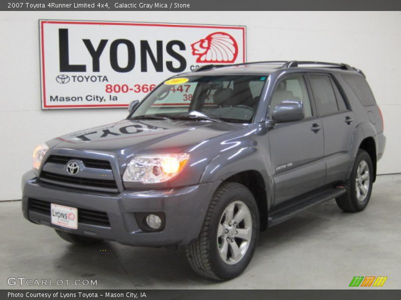 Galactic Gray Mica / Stone 2007 Toyota 4Runner Limited 4x4