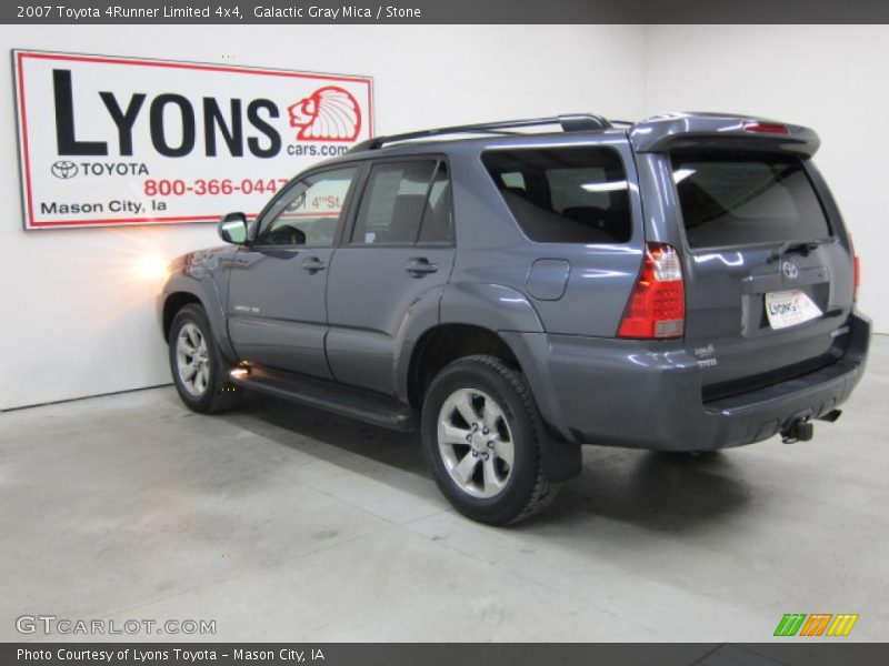 Galactic Gray Mica / Stone 2007 Toyota 4Runner Limited 4x4