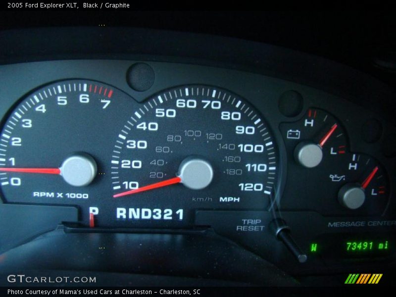 Black / Graphite 2005 Ford Explorer XLT