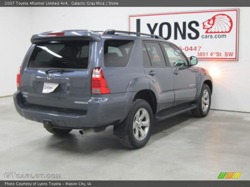 Galactic Gray Mica / Stone 2007 Toyota 4Runner Limited 4x4