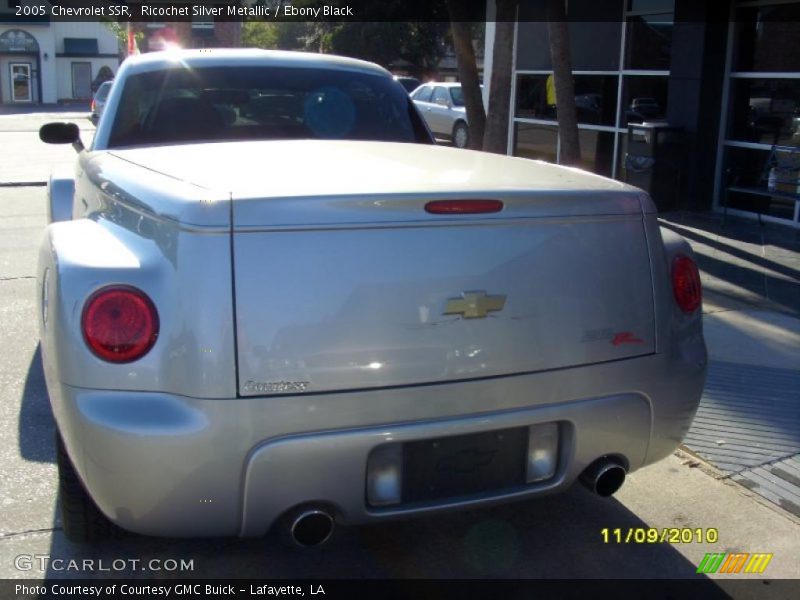 Ricochet Silver Metallic / Ebony Black 2005 Chevrolet SSR