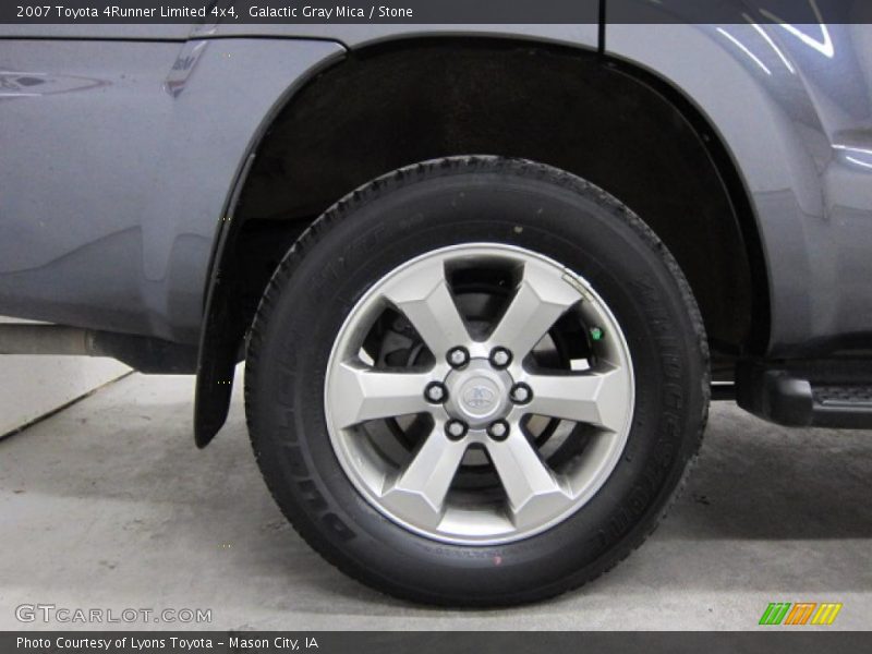 Galactic Gray Mica / Stone 2007 Toyota 4Runner Limited 4x4