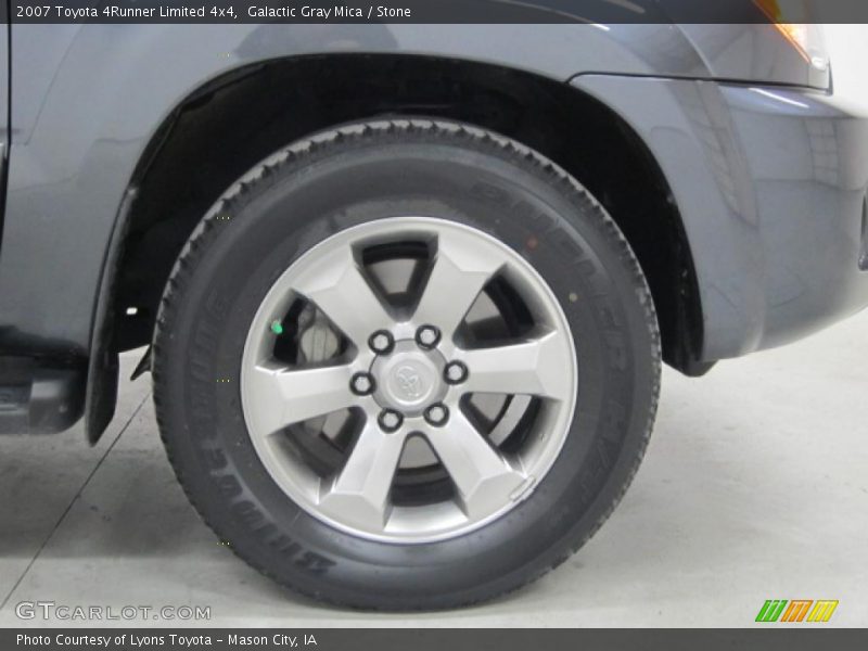 Galactic Gray Mica / Stone 2007 Toyota 4Runner Limited 4x4