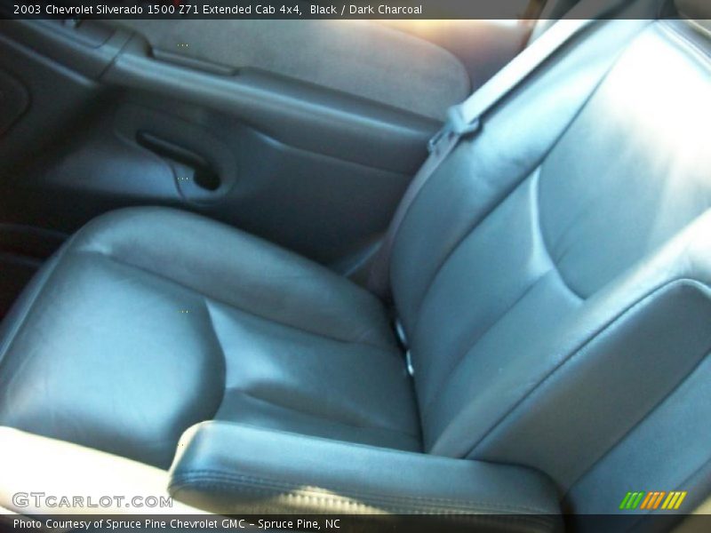 Black / Dark Charcoal 2003 Chevrolet Silverado 1500 Z71 Extended Cab 4x4