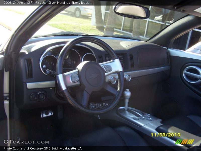 Dashboard of 2005 SSR 