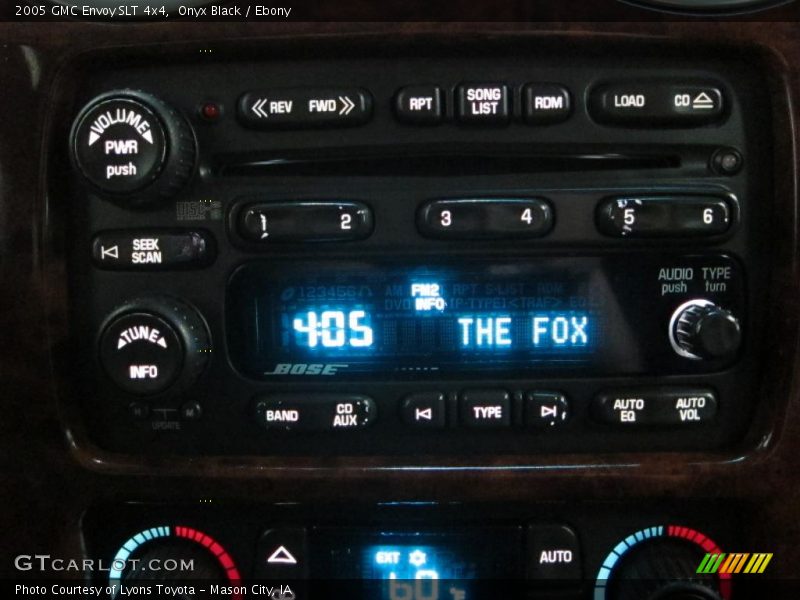 Onyx Black / Ebony 2005 GMC Envoy SLT 4x4