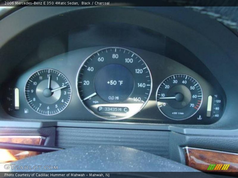 Black / Charcoal 2006 Mercedes-Benz E 350 4Matic Sedan