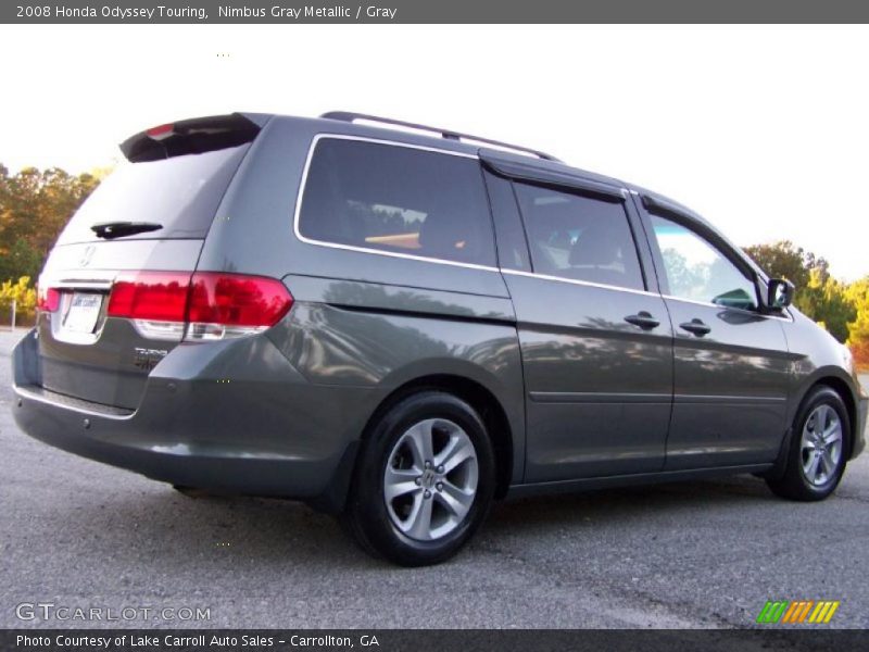 Nimbus Gray Metallic / Gray 2008 Honda Odyssey Touring