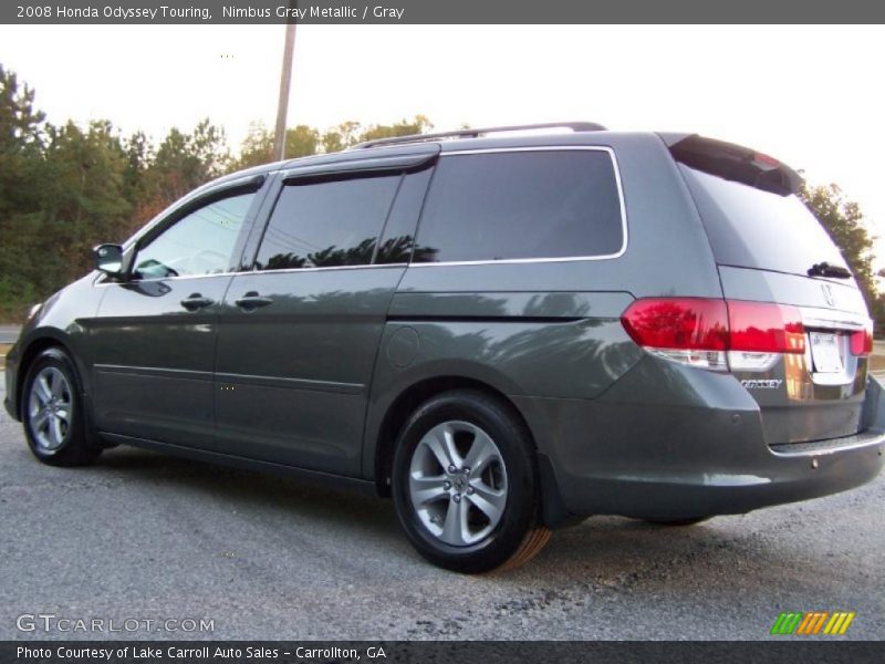 Nimbus Gray Metallic / Gray 2008 Honda Odyssey Touring