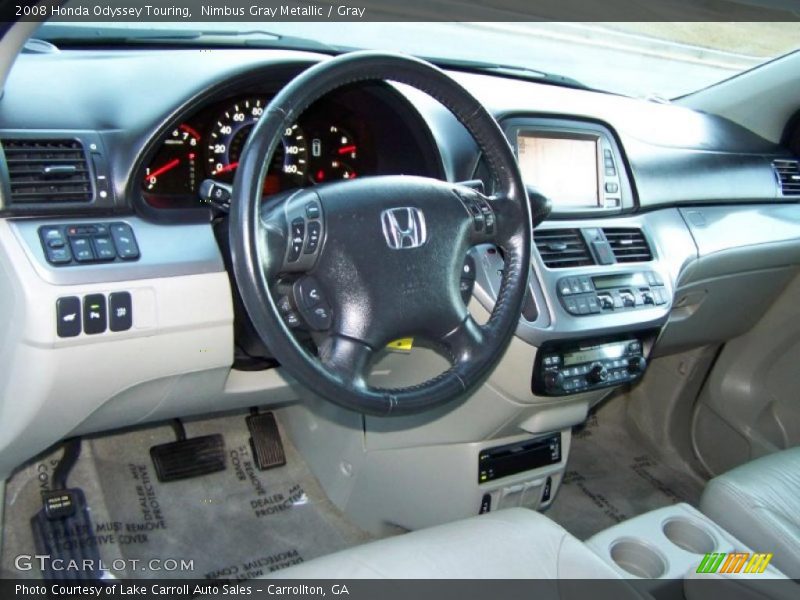 Nimbus Gray Metallic / Gray 2008 Honda Odyssey Touring
