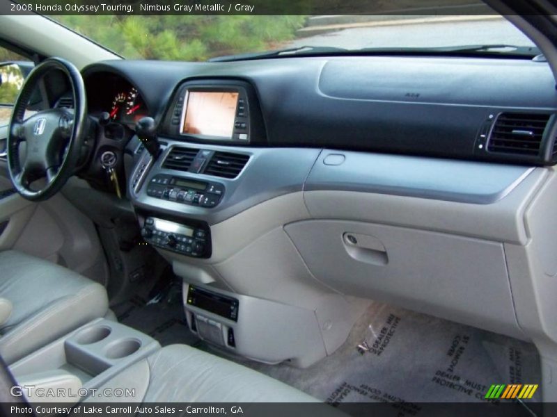 Nimbus Gray Metallic / Gray 2008 Honda Odyssey Touring
