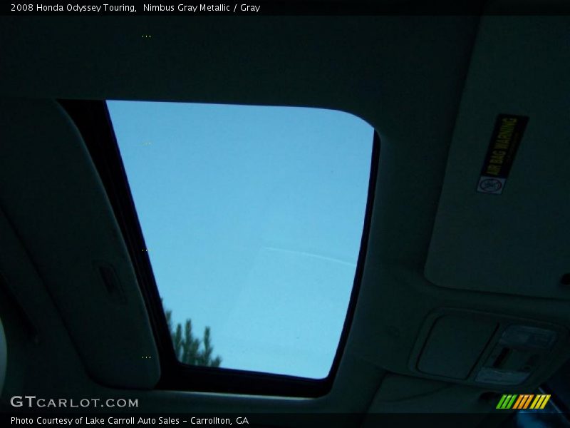 Nimbus Gray Metallic / Gray 2008 Honda Odyssey Touring